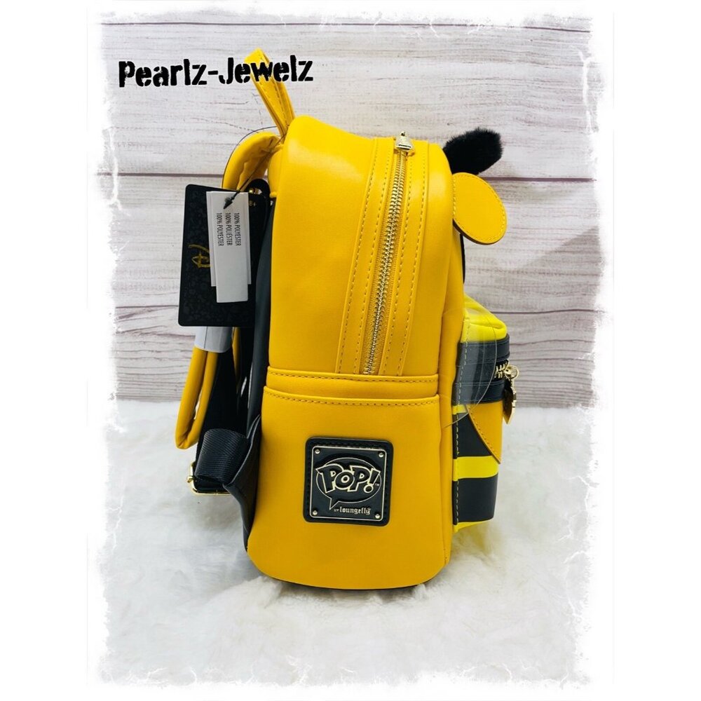 Loungefly Funko Pop! Winnie the Pooh Bee Cosplay Figural Mini Backpack NWT - Picture 2 of 6